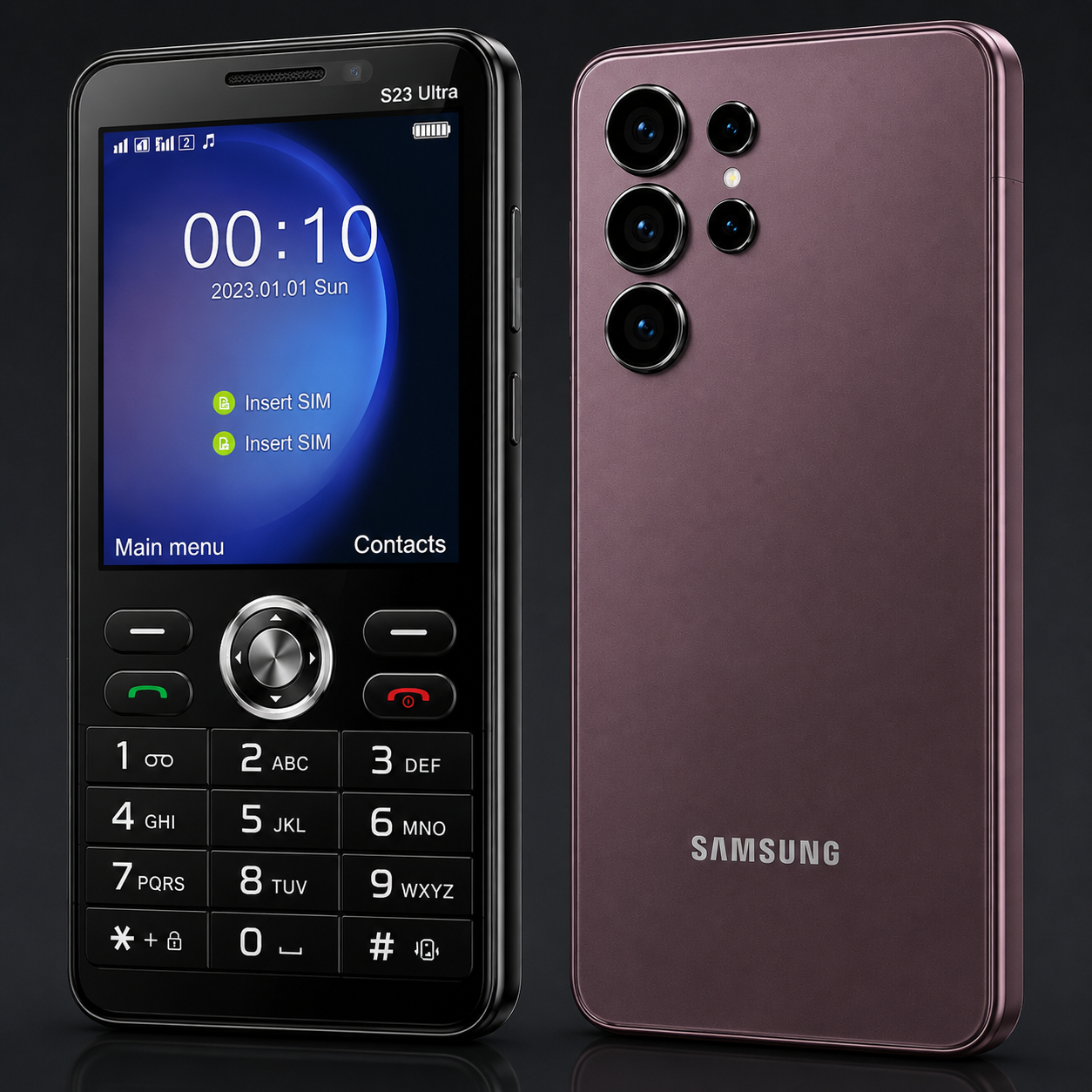 S23 Ultra Keypad Smartphone