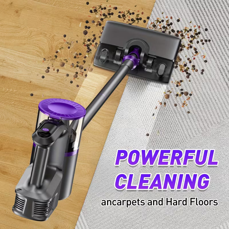 JKUOO Lightweight Vacuum Cleaner – USB Rechargeable