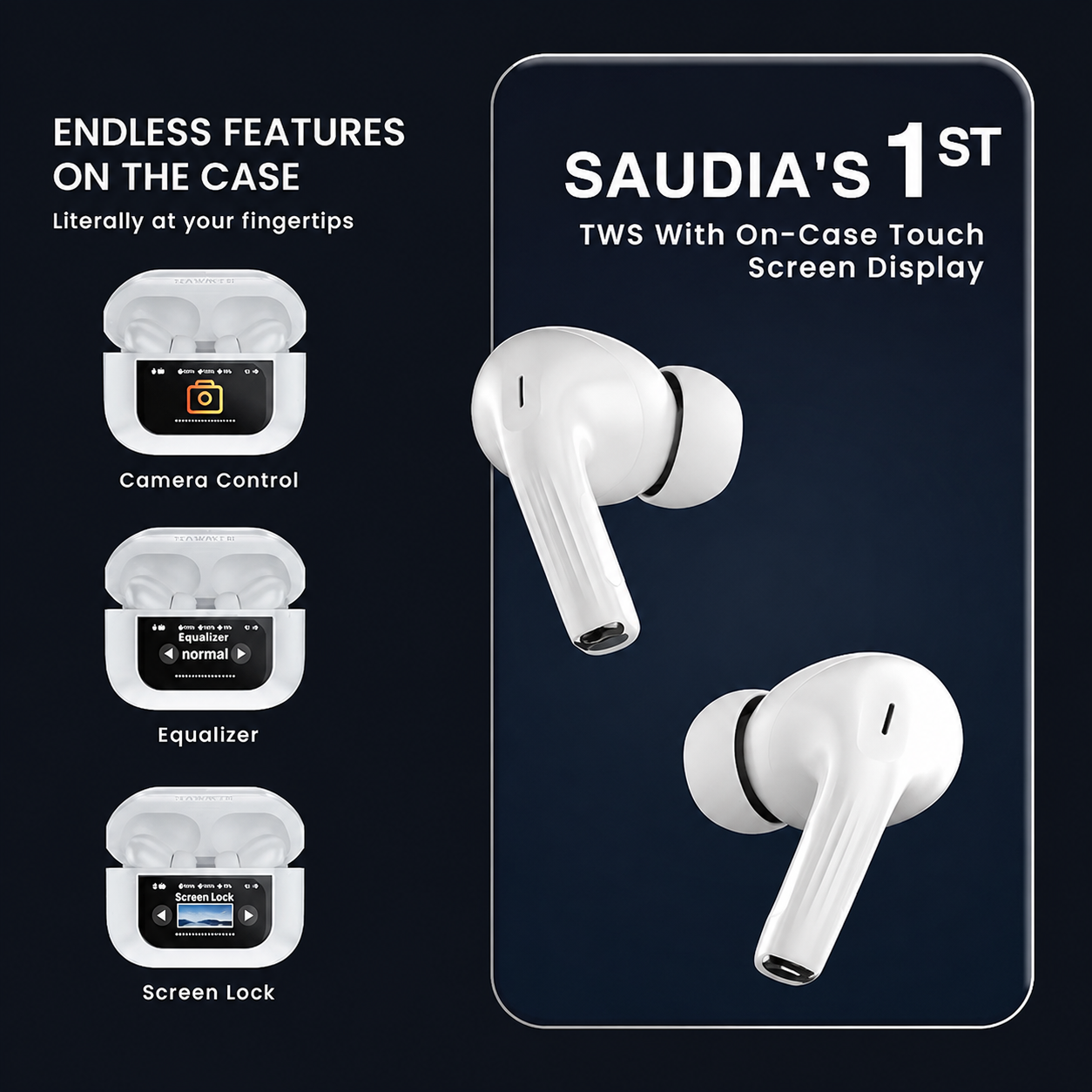 Airpods Pro LED Touch Display
