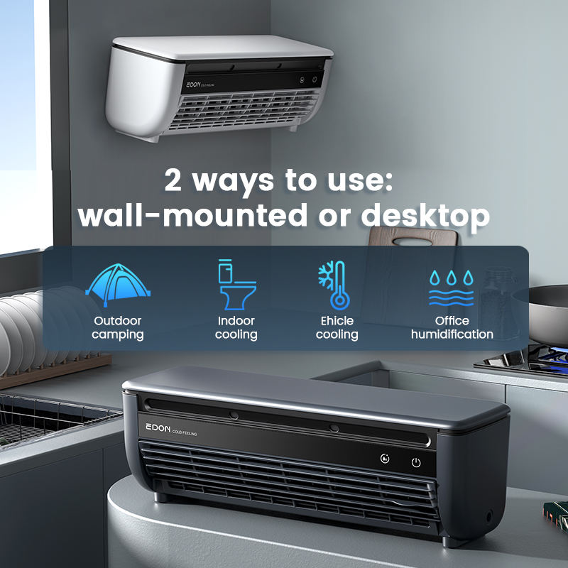 2-in-1 Portable Wall Mounted Ac and Heater