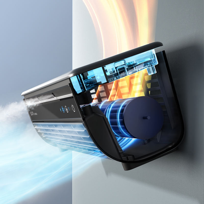 2-in-1 Portable Wall Mounted Ac and Heater