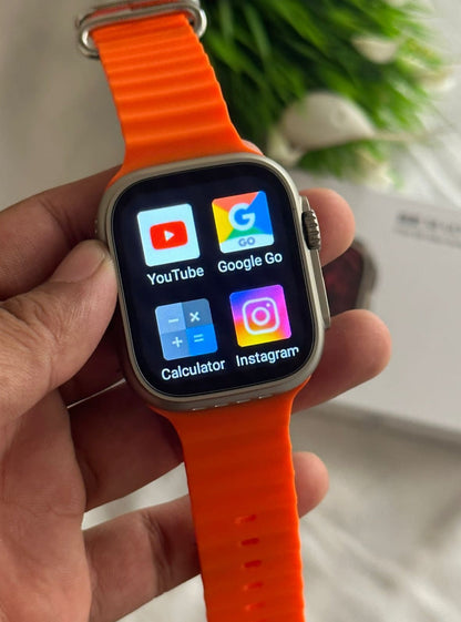 Ultra Smartwatch With Sim Support, All Apps Working ✅