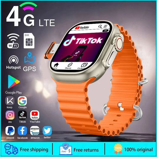 Ultra Smartwatch With Sim Support, All Apps Working ✅