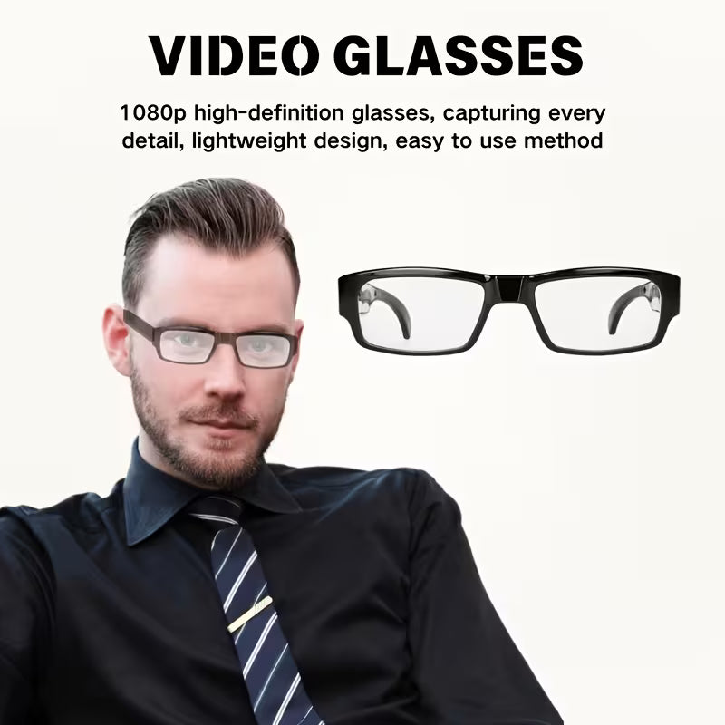 Smart Camera Glasses 1080P HD - Bluetooth Video Recording Glasses With Voice Control
