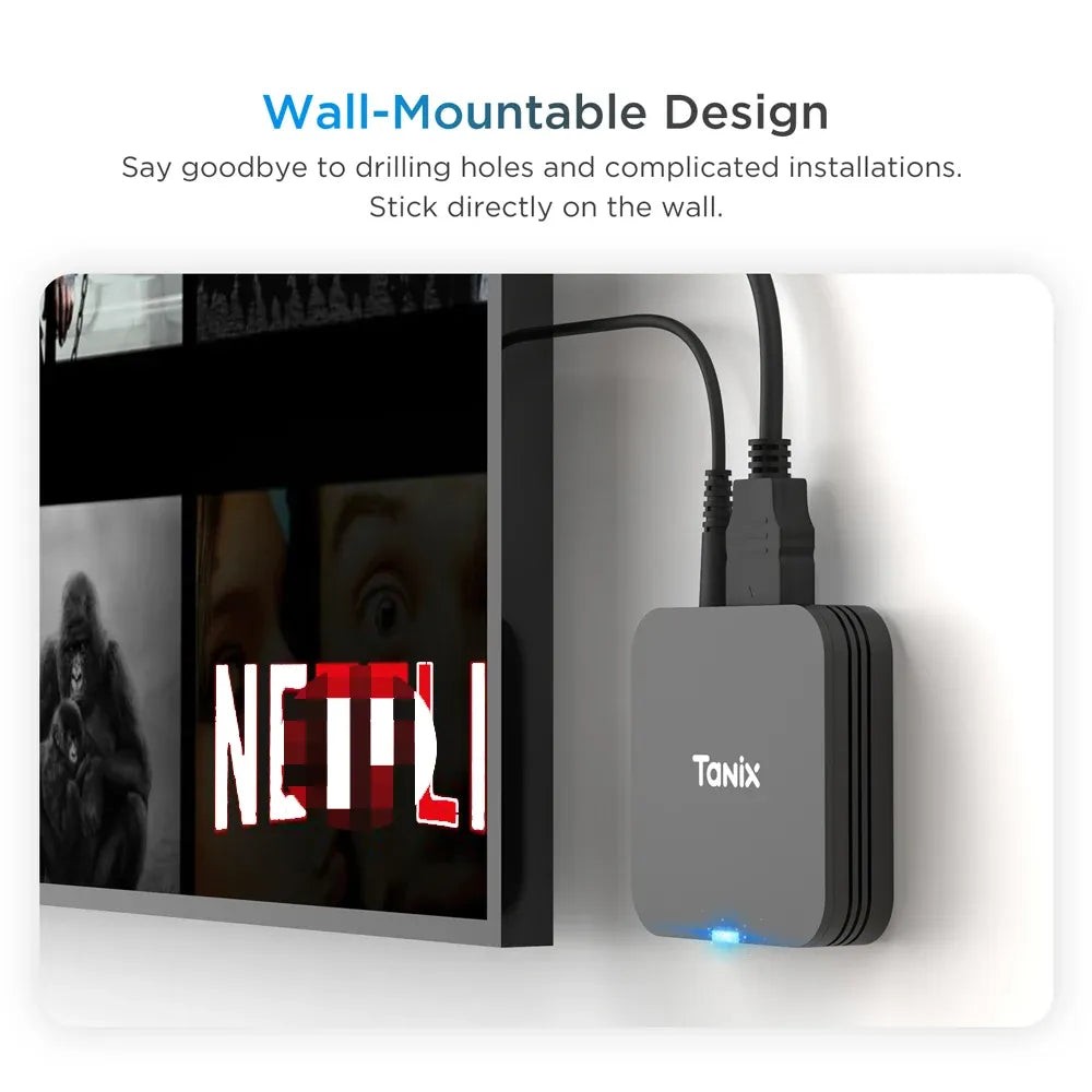 Super Mini Smart TV Box Android 10.0 (2GB+16GB)